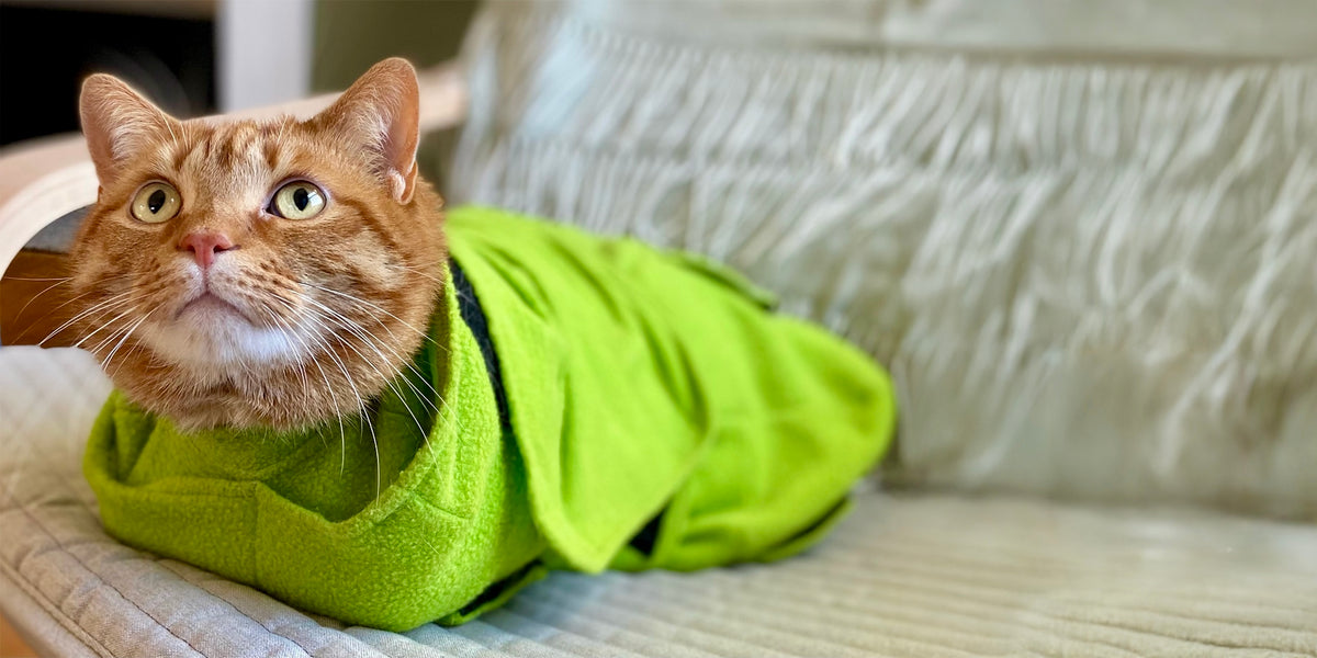 How to find the right size wrap – Calm & Cozy Cat Wrap